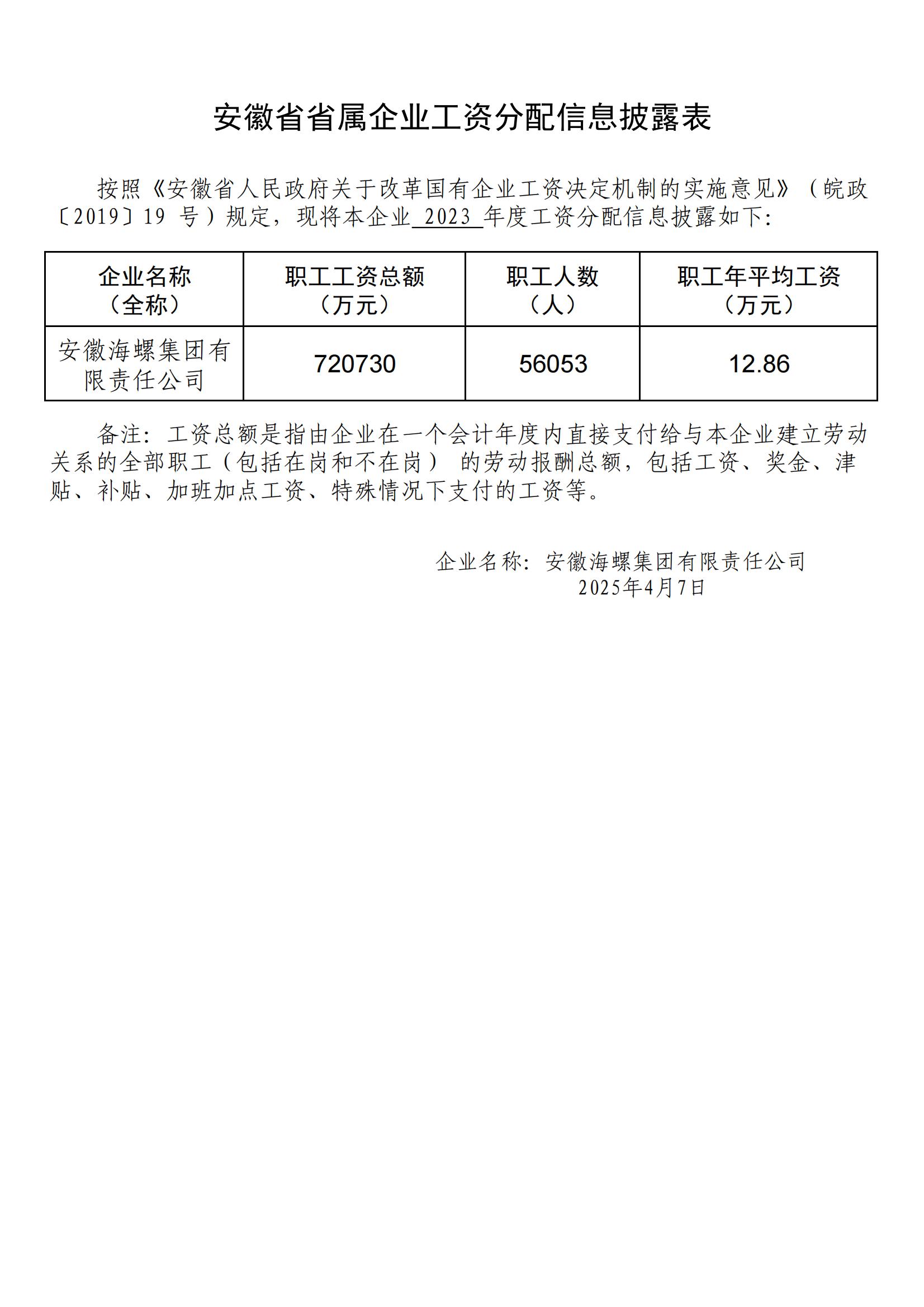 省屬企業(yè)負(fù)責(zé)人薪酬及工資總額備案表-海螺集團(tuán)_00